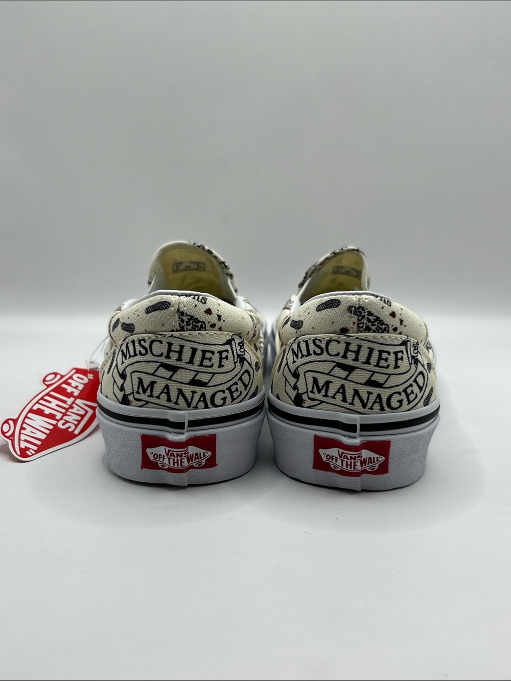 Vans Harry Potter Marauders Map Classic Slip-On - Picture 5 of 9